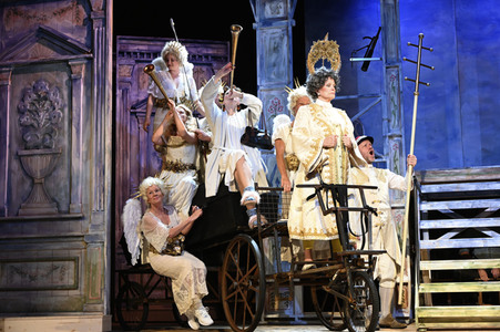 Theaterprobe 'Der Brandner Kaspar 2 - Er kehrt zurück' in München