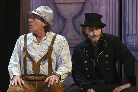 Theaterprobe 'Der Brandner Kaspar 2 - Er kehrt zurück' in München