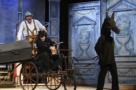 Theaterprobe 'Der Brandner Kaspar 2 - Er kehrt zurück' in München