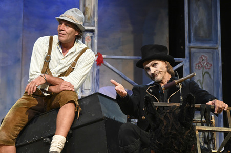 Theaterprobe 'Der Brandner Kaspar 2 - Er kehrt zurück' in München