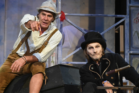 Theaterprobe 'Der Brandner Kaspar 2 - Er kehrt zurück' in München