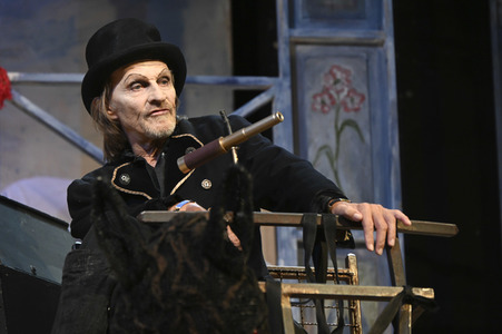 Theaterprobe 'Der Brandner Kaspar 2 - Er kehrt zurück' in München