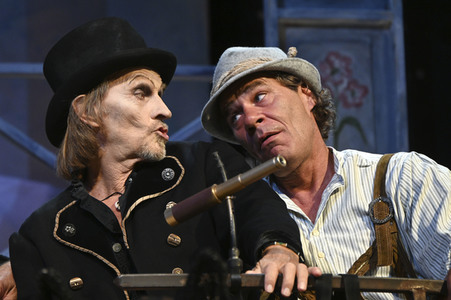 Theaterprobe 'Der Brandner Kaspar 2 - Er kehrt zurück' in München