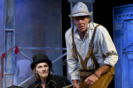 Theaterprobe 'Der Brandner Kaspar 2 - Er kehrt zurück' in München