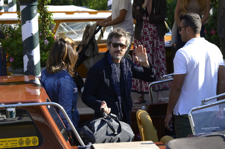 Ankunft von Guillaume Canet am Hotel Excelsior, Internationale Filmfestspiele von Venedig 2023