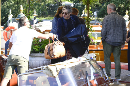 Ankunft von Guillaume Canet am Hotel Excelsior, Internationale Filmfestspiele von Venedig 2023