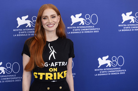 Photocall 'Memory', Internationale Filmfestspiele von Venedig 2023
