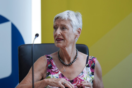 Podiumsdiskussion 'Bring Back Kids to Ukraine: Die Entführung ukrainischer Kinder' in Berlin