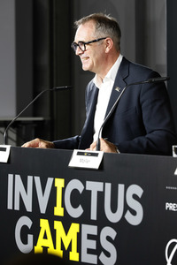 Pressekonferenz zu dem Invictus Games 2023 in Düsseldorf