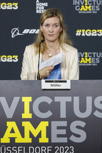 Pressekonferenz zu dem Invictus Games 2023 in Düsseldorf