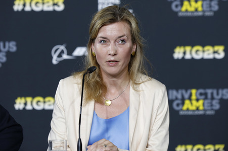 Pressekonferenz zu dem Invictus Games 2023 in Düsseldorf
