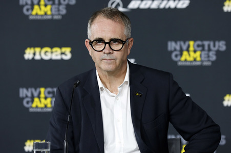 Pressekonferenz zu dem Invictus Games 2023 in Düsseldorf