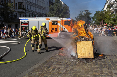 Tag der offenen Tür der Feuerwache 1300 Berlin