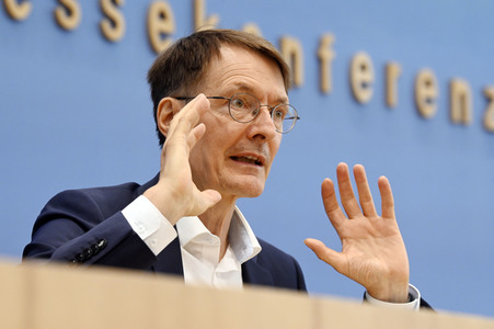 Bundespressekonferenz Krankenhaustransparenzgesetz in Berlin