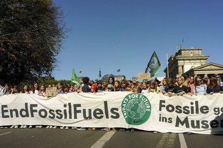 Globaler Klimastreik von Fridays for Future in Berlin