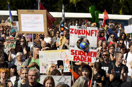 Globaler Klimastreik von Fridays for Future in Berlin