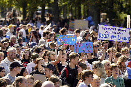 Globaler Klimastreik von Fridays for Future in Berlin
