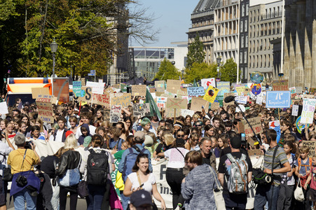 Globaler Klimastreik von Fridays for Future in Berlin