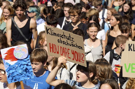 Globaler Klimastreik von Fridays for Future in Berlin