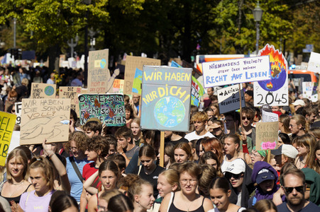 Globaler Klimastreik von Fridays for Future in Berlin