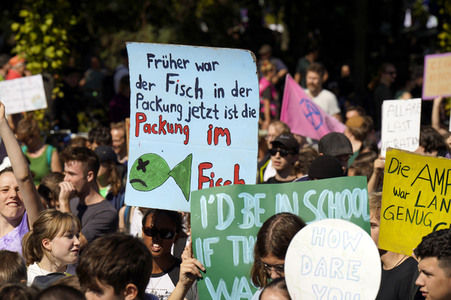 Globaler Klimastreik von Fridays for Future in Berlin