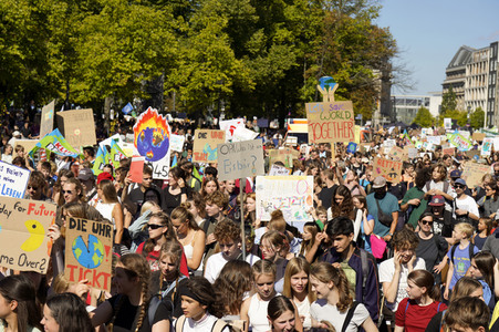 Globaler Klimastreik von Fridays for Future in Berlin