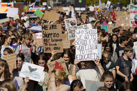 Globaler Klimastreik von Fridays for Future in Berlin