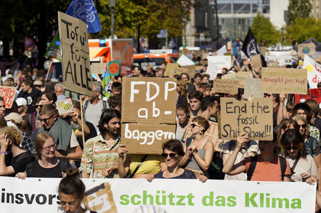 Globaler Klimastreik von Fridays for Future in Berlin