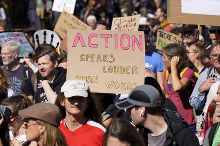 Globaler Klimastreik von Fridays for Future in Berlin