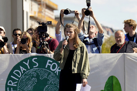 Globaler Klimastreik von Fridays for Future in Berlin