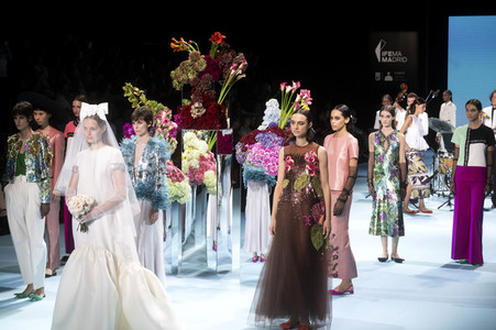 Jorge Vázquez Fashion Show auf der 78. Mercedes-Benz Fashion Week Madrid