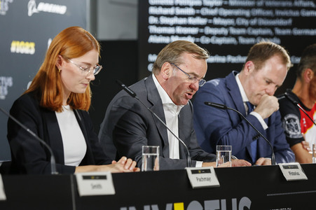 Abschlusspressekonferenz zu dem Invictus Games 2023 in Düsseldorf