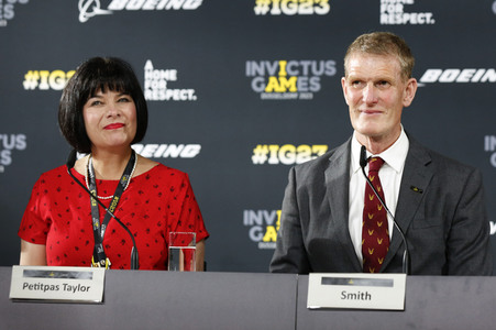 Abschlusspressekonferenz zu dem Invictus Games 2023 in Düsseldorf
