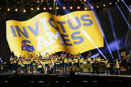 Abschlusszeremonie der Invictus Games 2023 in Düsseldorf