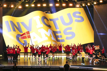 Abschlusszeremonie der Invictus Games 2023 in Düsseldorf