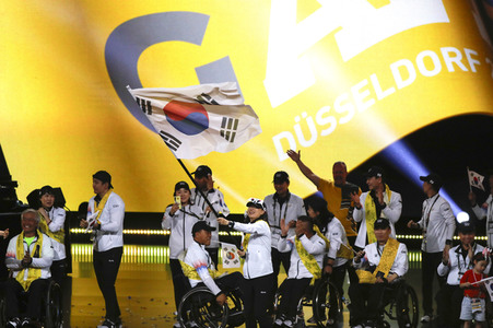 Abschlusszeremonie der Invictus Games 2023 in Düsseldorf