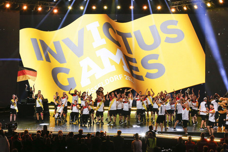 Abschlusszeremonie der Invictus Games 2023 in Düsseldorf