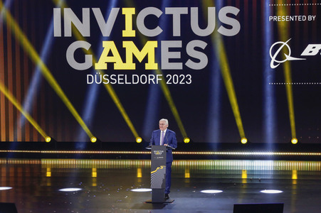 Abschlusszeremonie der Invictus Games 2023 in Düsseldorf