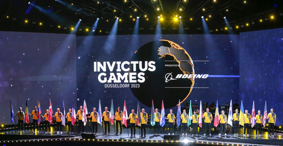 Abschlusszeremonie der Invictus Games 2023 in Düsseldorf