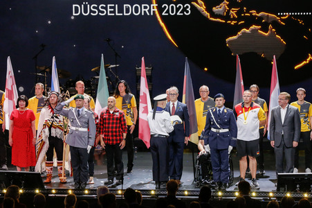 Abschlusszeremonie der Invictus Games 2023 in Düsseldorf