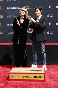 Hand and Footprint Ceremony mit Yoshiki in Los Angeles