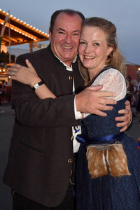 Almauftrieb beim Oktoberfest 2023 in München