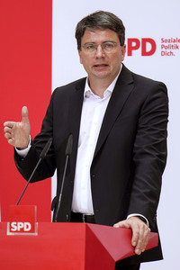 Pressekonferenz der SPD zu aktuellen Themen in Berlin
