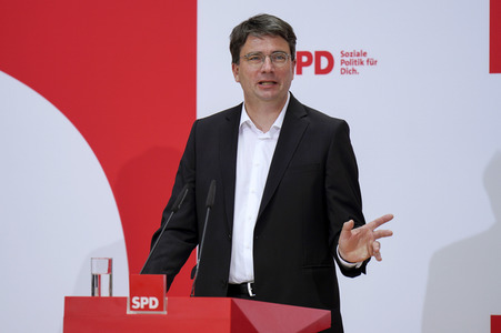 Pressekonferenz der SPD zu aktuellen Themen in Berlin