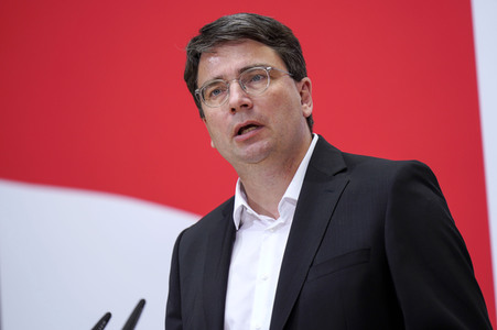 Pressekonferenz der SPD zu aktuellen Themen in Berlin