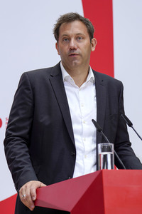 Pressekonferenz der SPD zu aktuellen Themen in Berlin