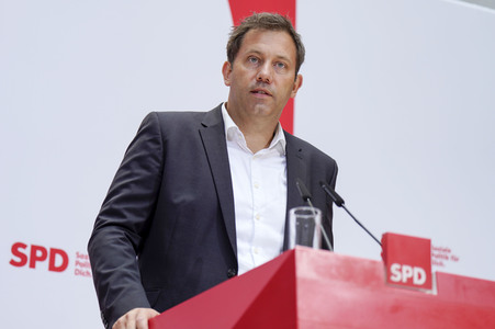 Pressekonferenz der SPD zu aktuellen Themen in Berlin