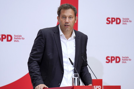 Pressekonferenz der SPD zu aktuellen Themen in Berlin