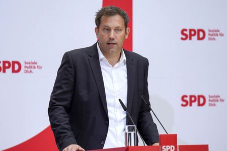 Pressekonferenz der SPD zu aktuellen Themen in Berlin