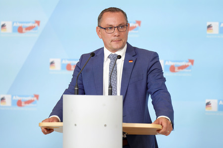 Pressestatement der AfD-Bundestagsfraktion in Berlin